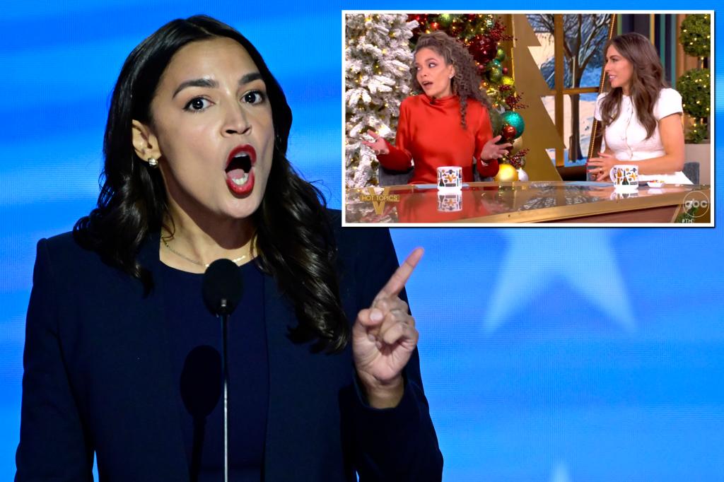 'The View' co-hosts debate whether AOC is too progressive after losing Oversight bid: 'The devil is in the details'