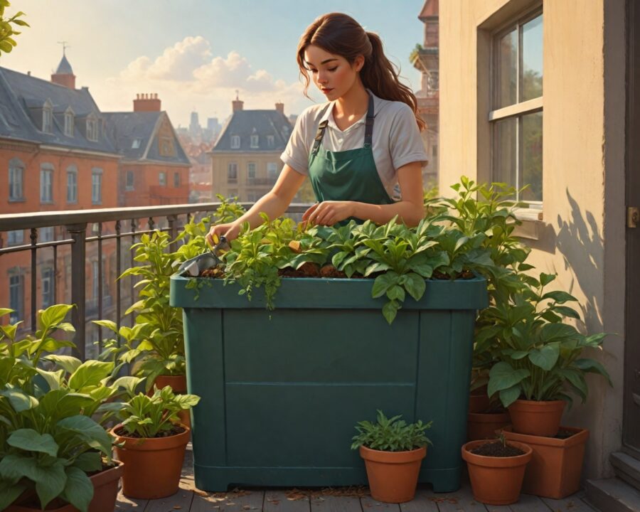 Como fazer compostagem doméstica em pequenos espaços