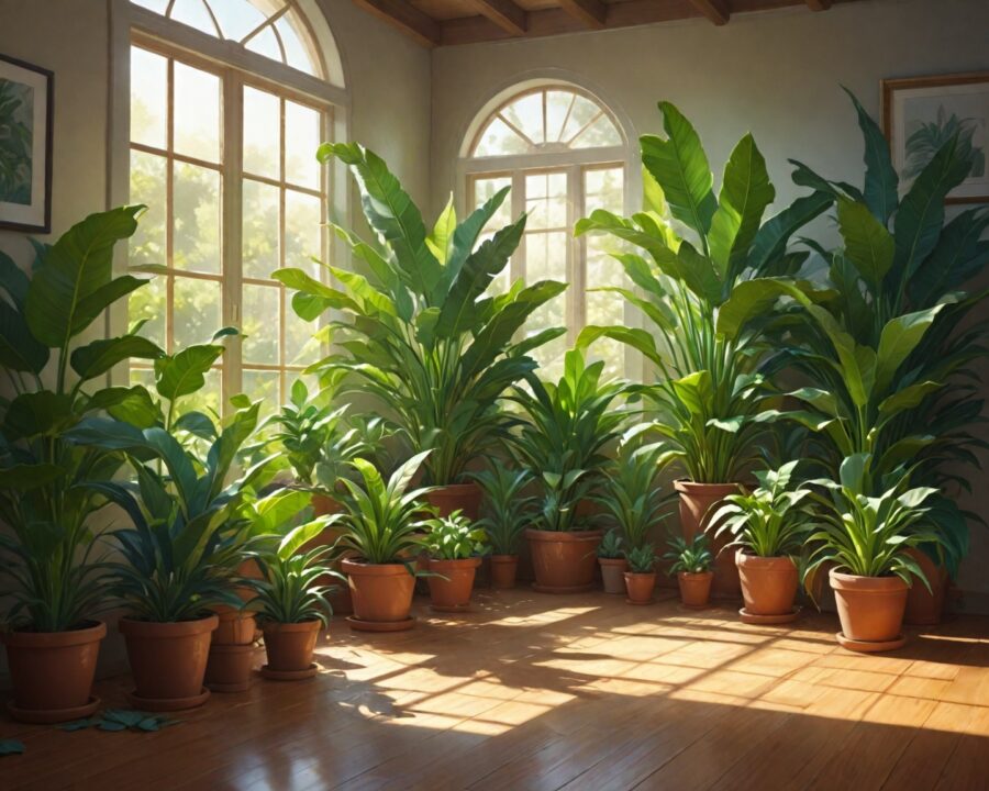 Melhores plantas purificadoras de ar para sua casa