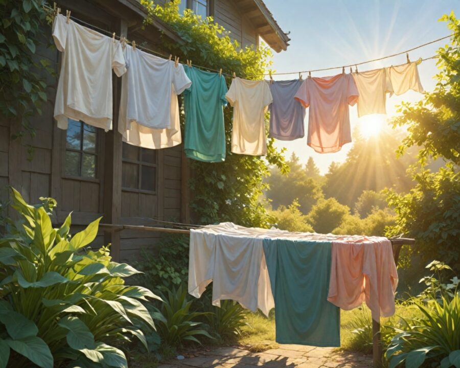 Como fazer uma lavanderia mais sustentável em casa