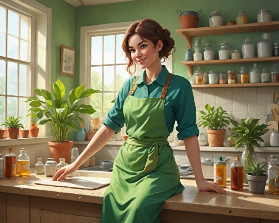 Como organizar uma rotina de limpeza verde eficaz