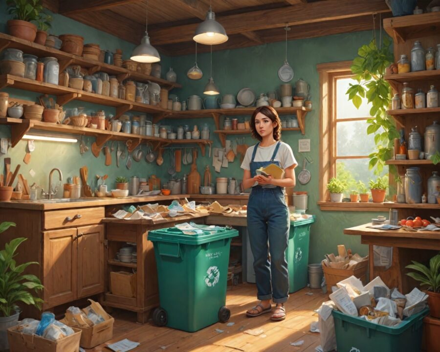 Como separar corretamente o lixo reciclável em casa