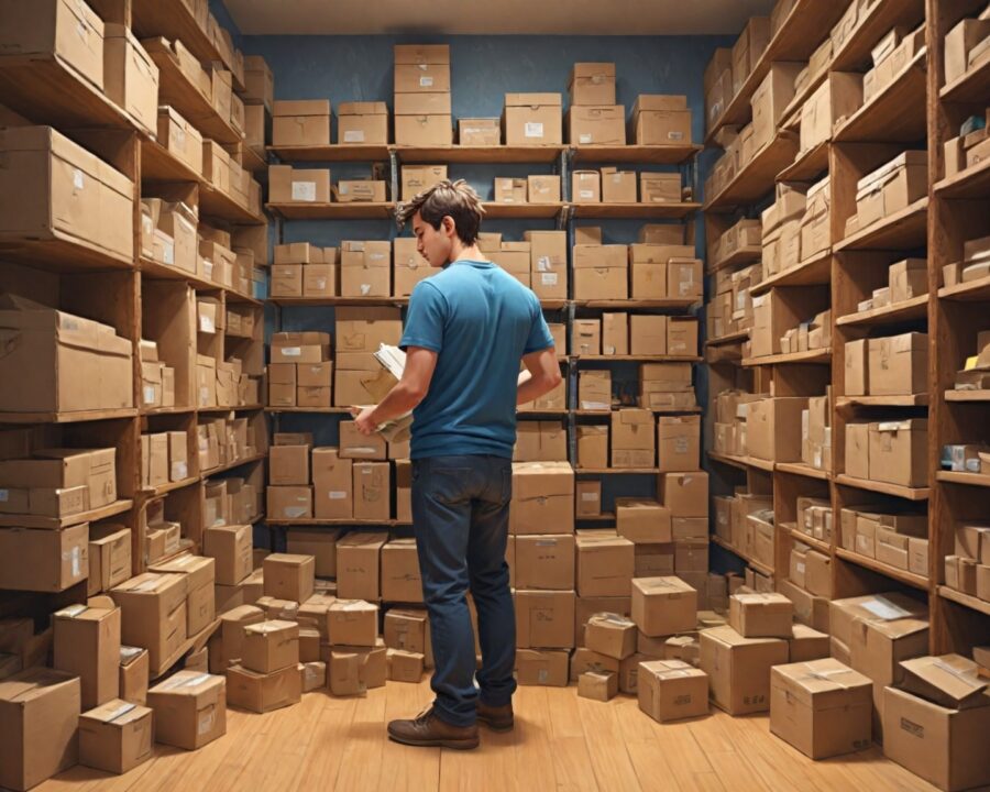 Como reutilizar caixas de papelão na organização doméstica