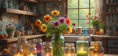 10 ideias criativas para reutilizar potes de vidro em casa