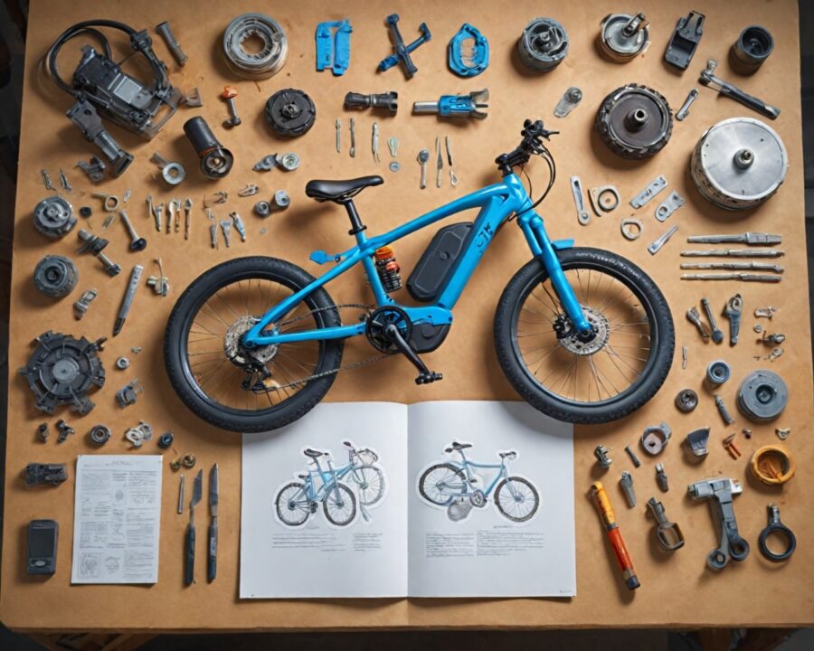 Como montar uma bicicleta elétrica caseira passo a passo