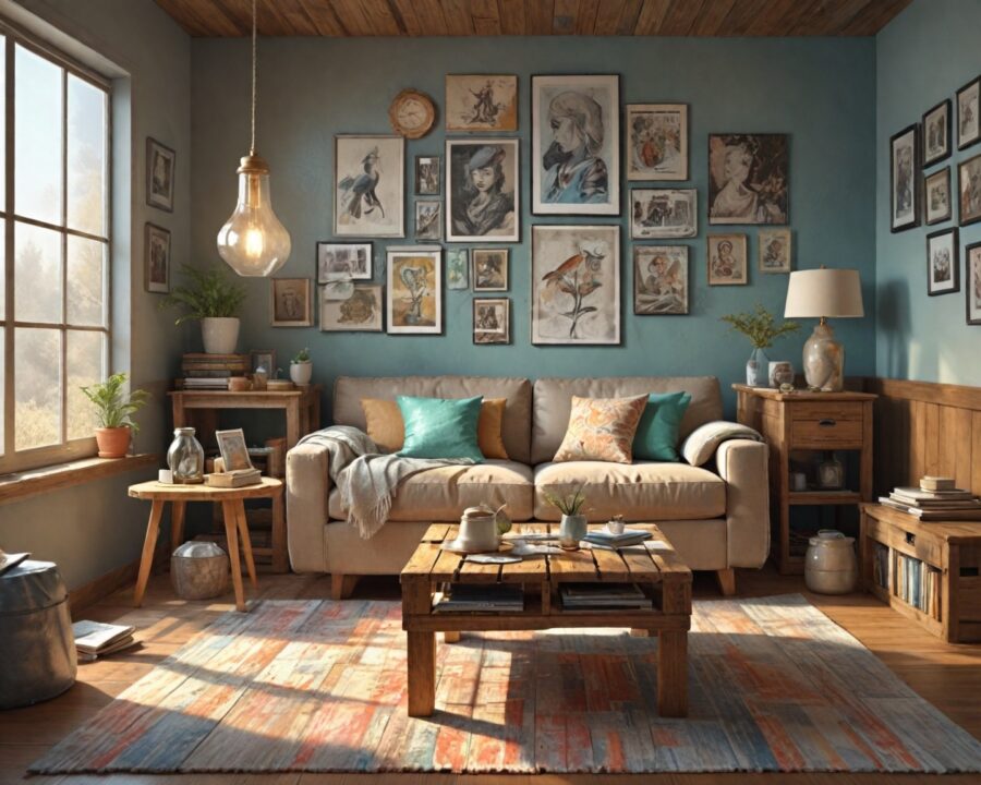 Os melhores materiais reciclados para decoração criativa