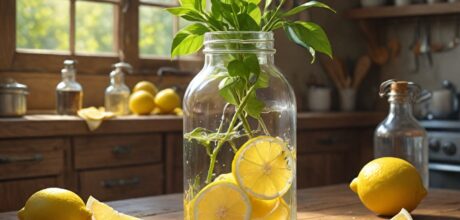 Como fazer desinfetante natural com vinagre e limão
