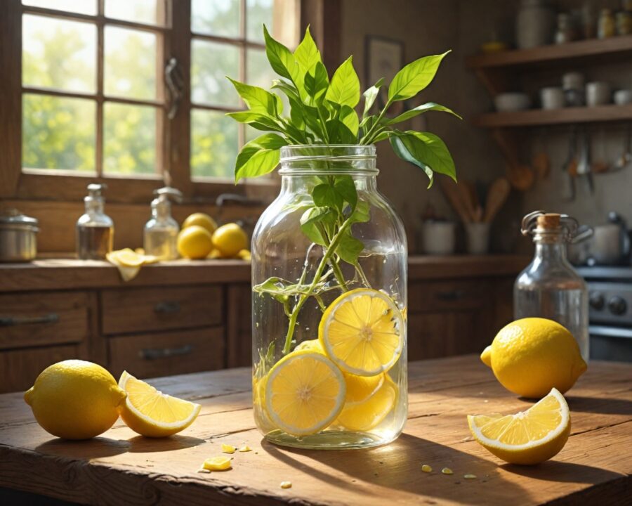 Como fazer desinfetante natural com vinagre e limão