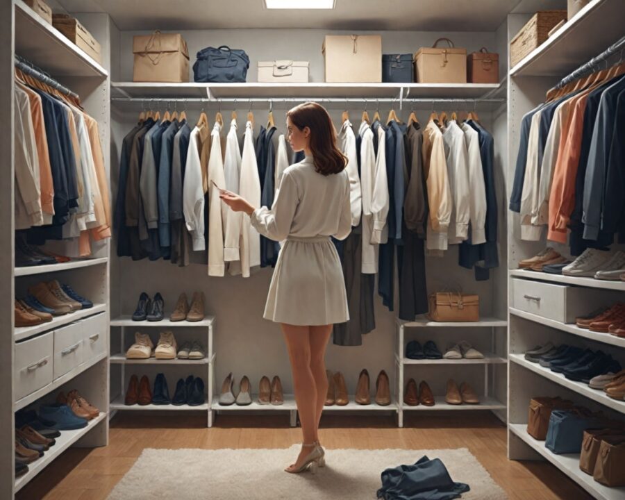 Como organizar um armário cápsula e consumir menos roupas