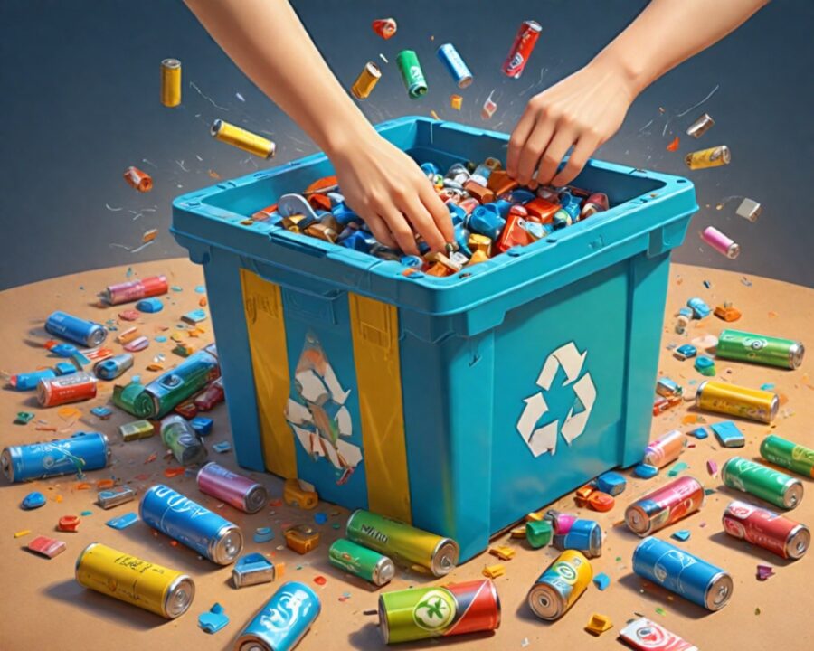 Tudo sobre reciclagem de pilhas: guia completo e prático