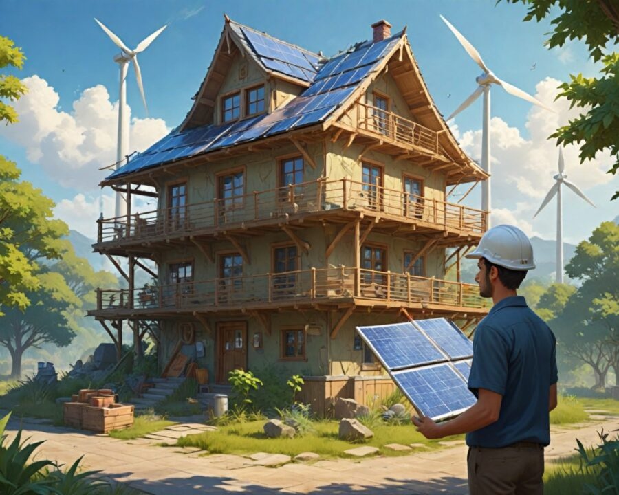 Passo a passo para construir uma casa sustentável e eficiente