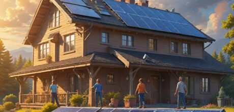 exemplos práticos de energia solar residencial para economizar