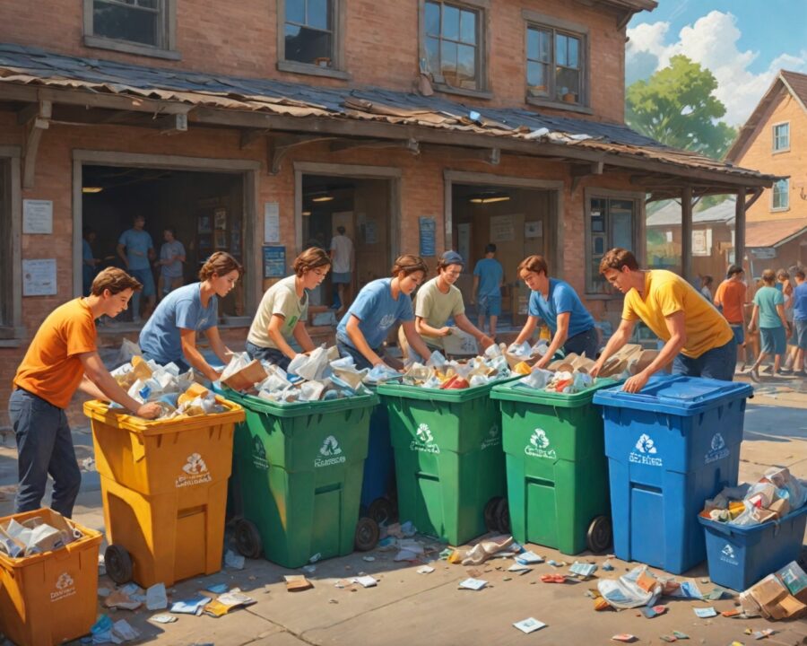 Como implementar estratégias de reciclagem em condomínios