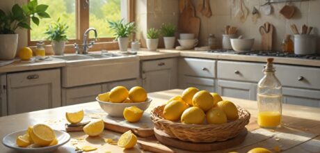 Exemplos de produtos de limpeza naturais para sua casa