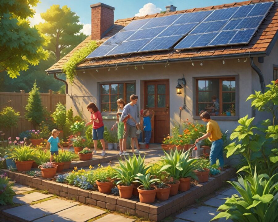 dicas práticas para criar uma casa sustentável e funcional