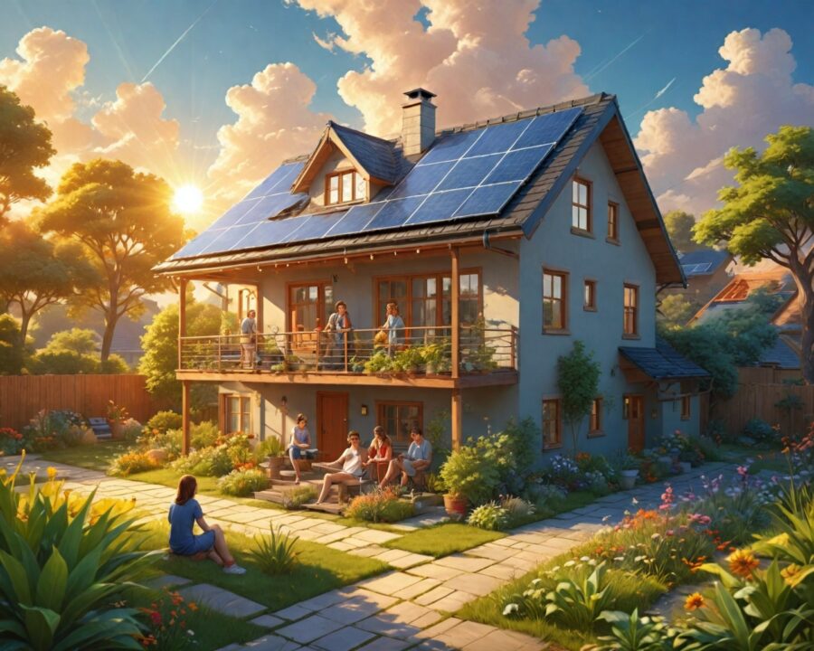 como montar uma casa sustentável: guia passo a passo