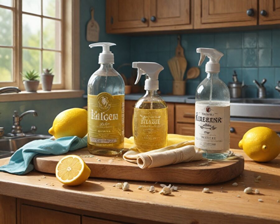 Como montar produtos de limpeza naturais: guia completo