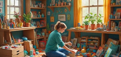 como organizar sua casa usando materiais reciclados