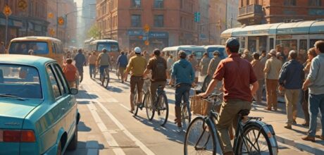 como combinar modais de transporte para reduzir impacto ambiental