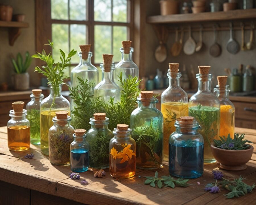 Como montar produtos de limpeza naturais em casa