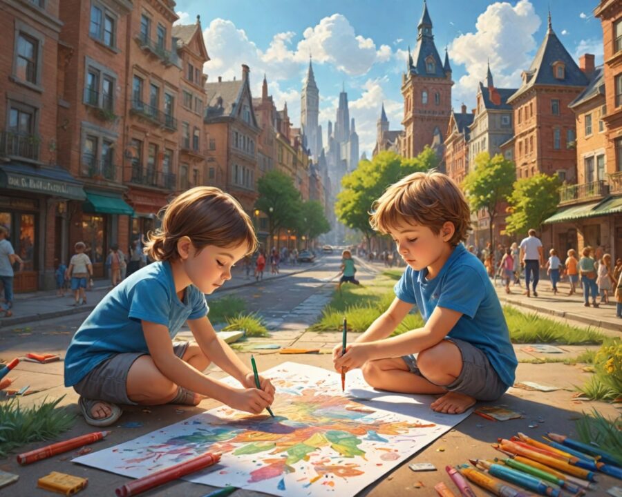 como ensinar mobilidade sustentável às crianças de forma criativa