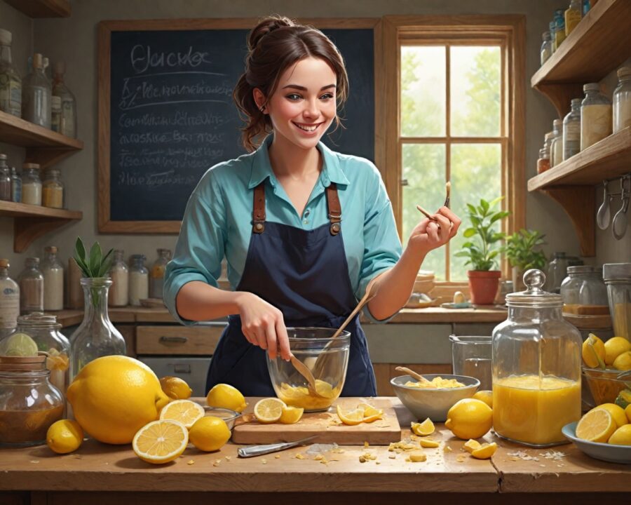 ideias criativas para fazer produtos de limpeza naturais em casa